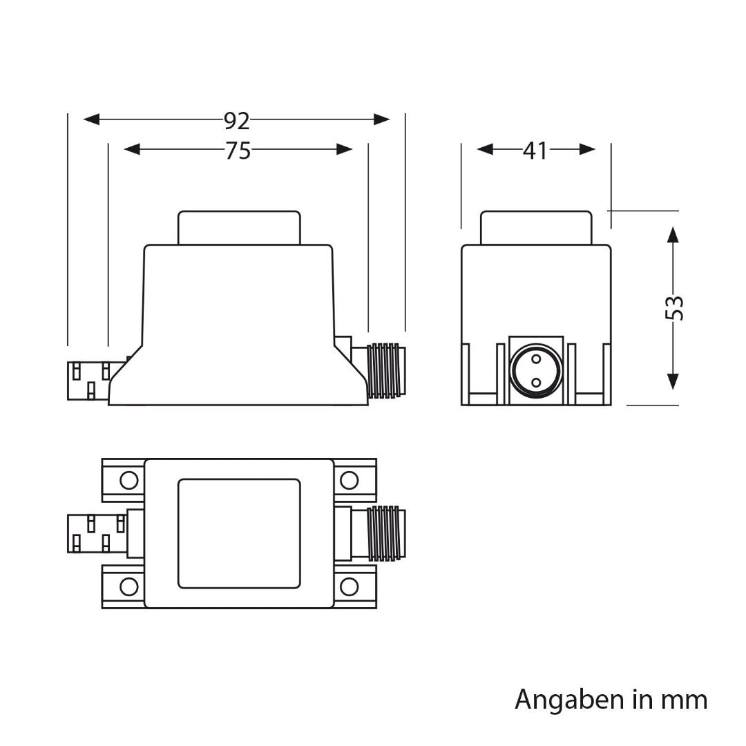 12V AC voeding - 10W - Voor tuinverlichting - IP65