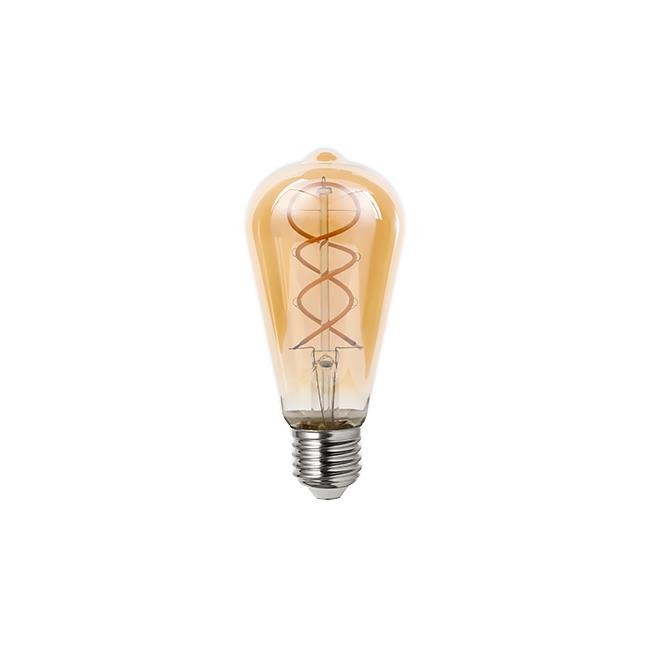 E27 filament lamp - Dimbaar - Extra warm wit - 250 Lumen - 4W - ST64