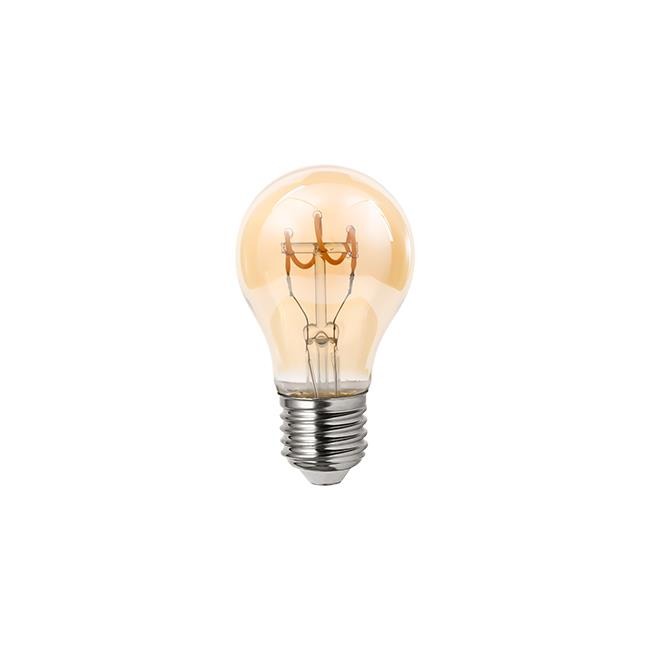 E27 filament lamp - Dimbaar - Extra warm wit - 250 Lumen - 4W - A60