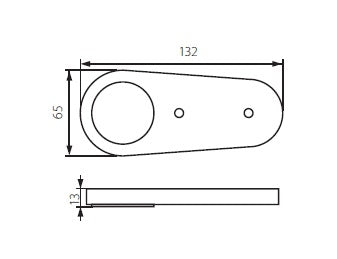 12V kast verlichting - met sensor