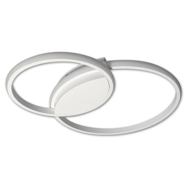 LED design plafondlamp - 60W - CCT - Met afstandsbediening - Wit