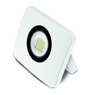 30W LED Schijnwerper Flat - IP65 3000 Lumen - Koud Wit - Wit