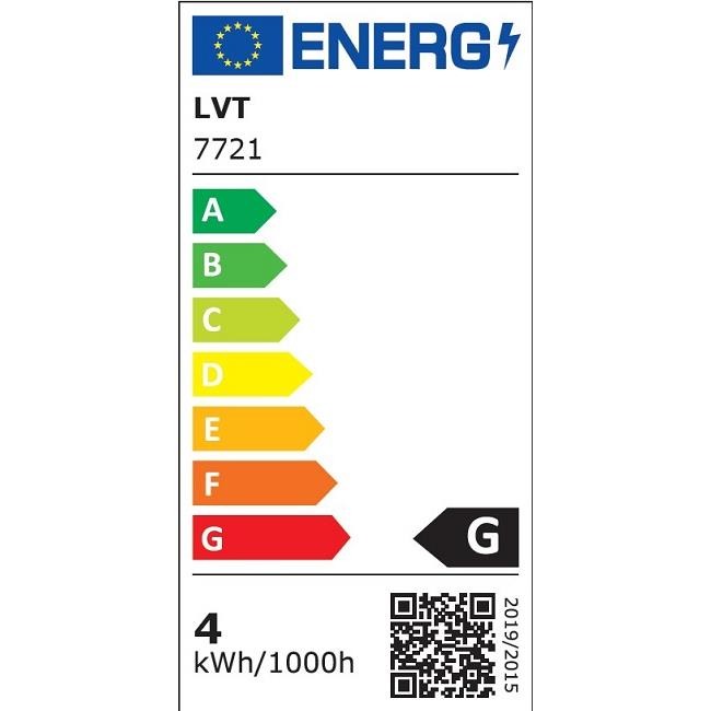 E27 filament lamp - Dimbaar - Extra warm wit - 250 Lumen - 4W - A60