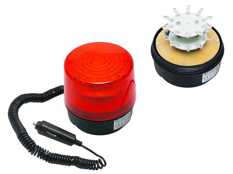 ROOD magneet zwaailicht - 12V - IP65