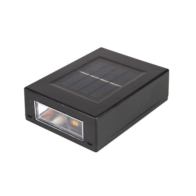 LED solar gevellamp - Neutraal wit - 2 kanten
