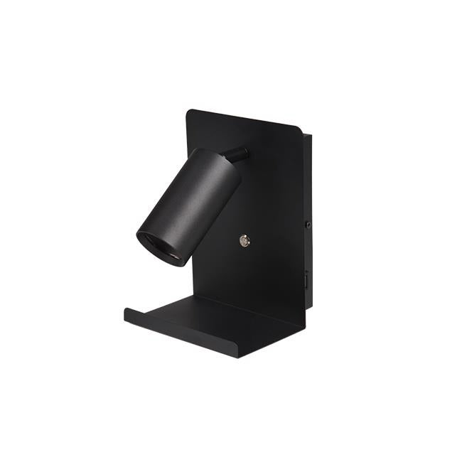 LED leeslamp - 55mm - Zwart