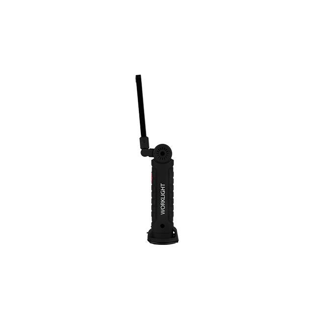 LED-zaklamp met 3W COB en 1W LED, oplaadbaar