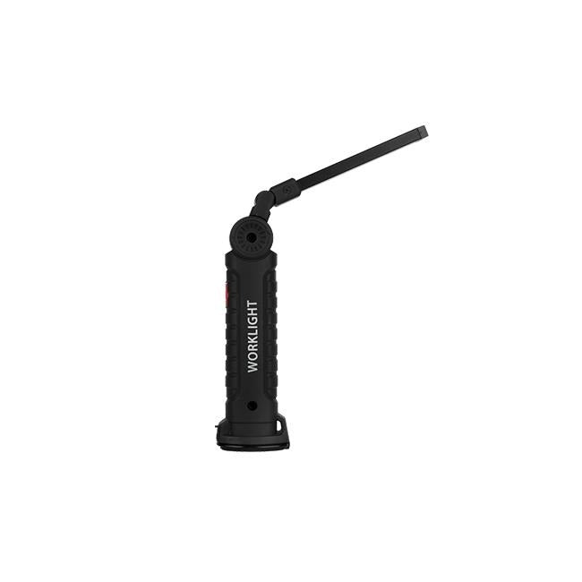 LED-zaklamp met 3W COB en 1W LED, oplaadbaar