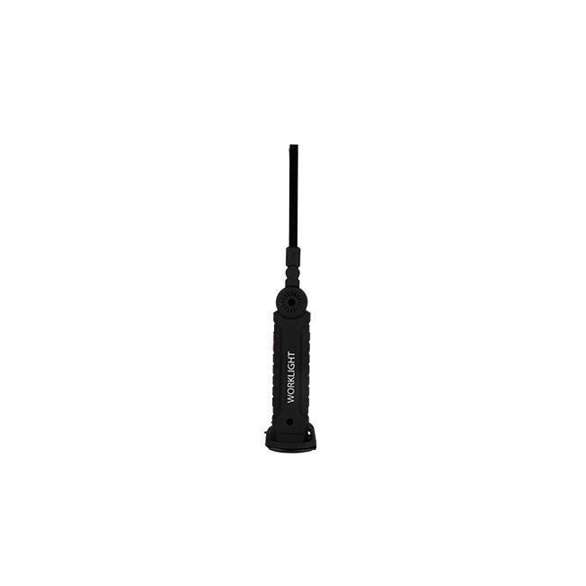 LED-zaklamp met 3W COB en 1W LED, oplaadbaar