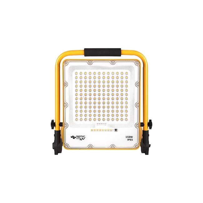 150W LED bouwlamp - Oplaadbaar - 25500 Lumen - IP65 - Neutraal wit