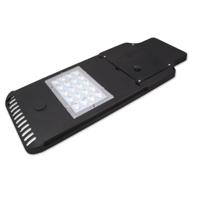 Solar LED straatlantaarn - 20 LED - Schemer + bewegingssensor