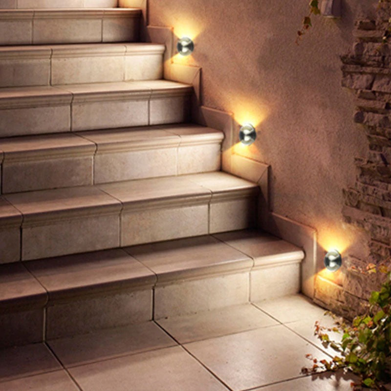 LED grondspot - tuinpad 2 kanten - 61mm - warm wit - 5W