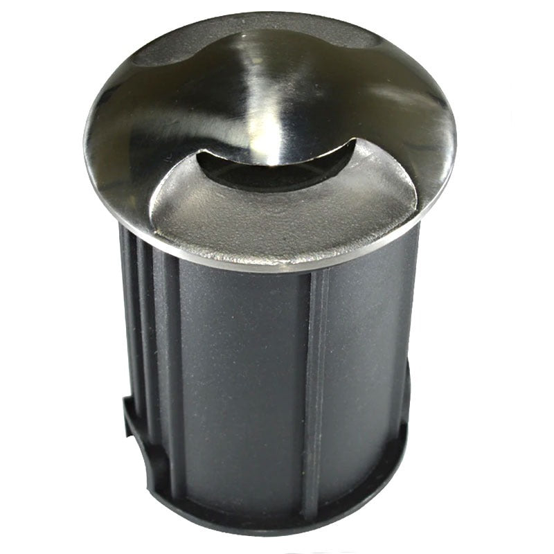 LED grondspot - tuinpad 2 kanten - 61mm - warm wit - 5W