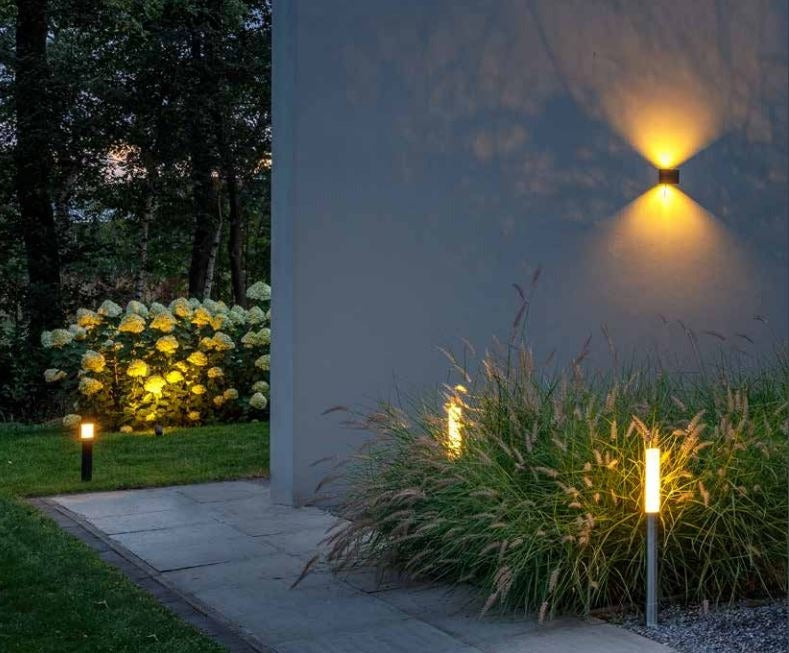3x LED tuinpaal - 1 Watt - 12V - 440mm - complete set