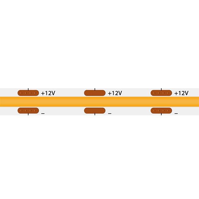 COB LED strip - 5 meter warm wit - 320 LEDs/m - 12V