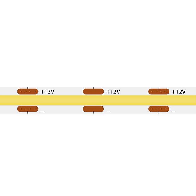 COB LED strip - 5 meter koud wit - 320 LEDs/m - 12V