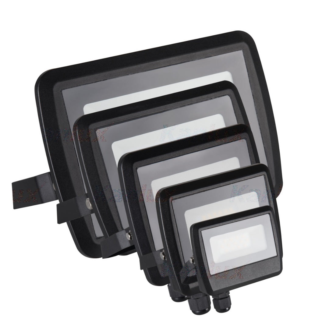 30W LED schijnwerper - 2400 Lumen - ingebouwde aansluitdoos - Daglicht