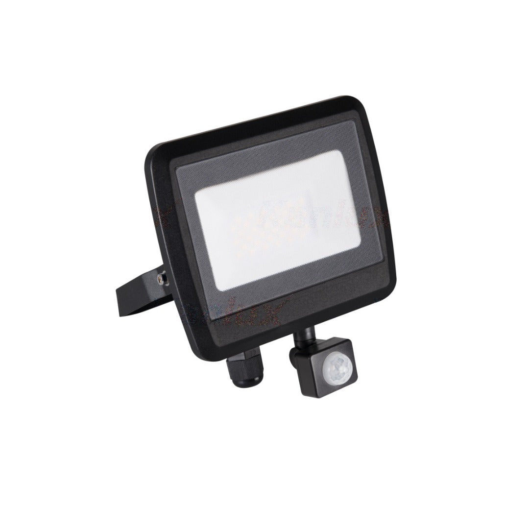 30W LED schijnwerper - 2400 Lumen - Met schemer + bewegingssensor - Daglicht