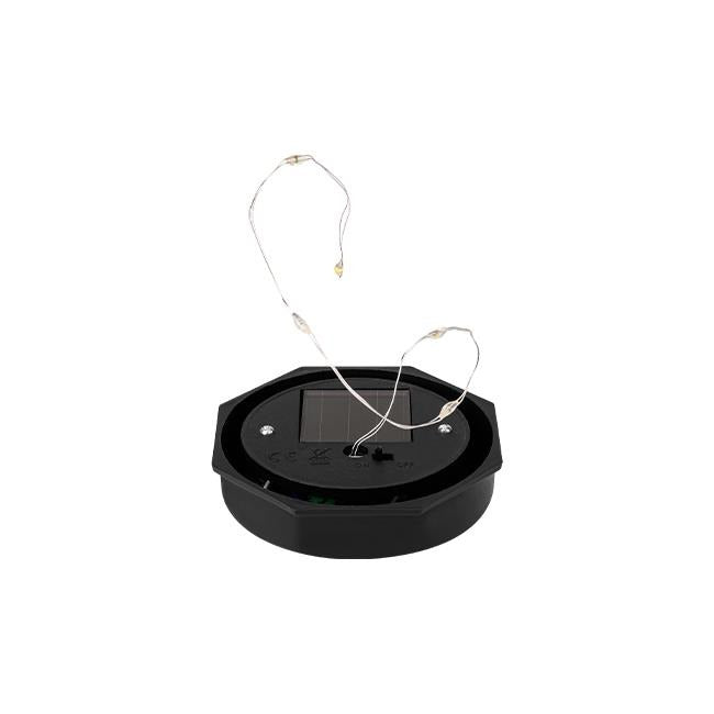 LED tuinbol 10cm - Solar - Sterrenpatroon