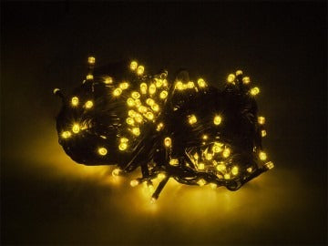 Kerstverlichting Geel 22 Meter 300 LEDs - 8 Standen