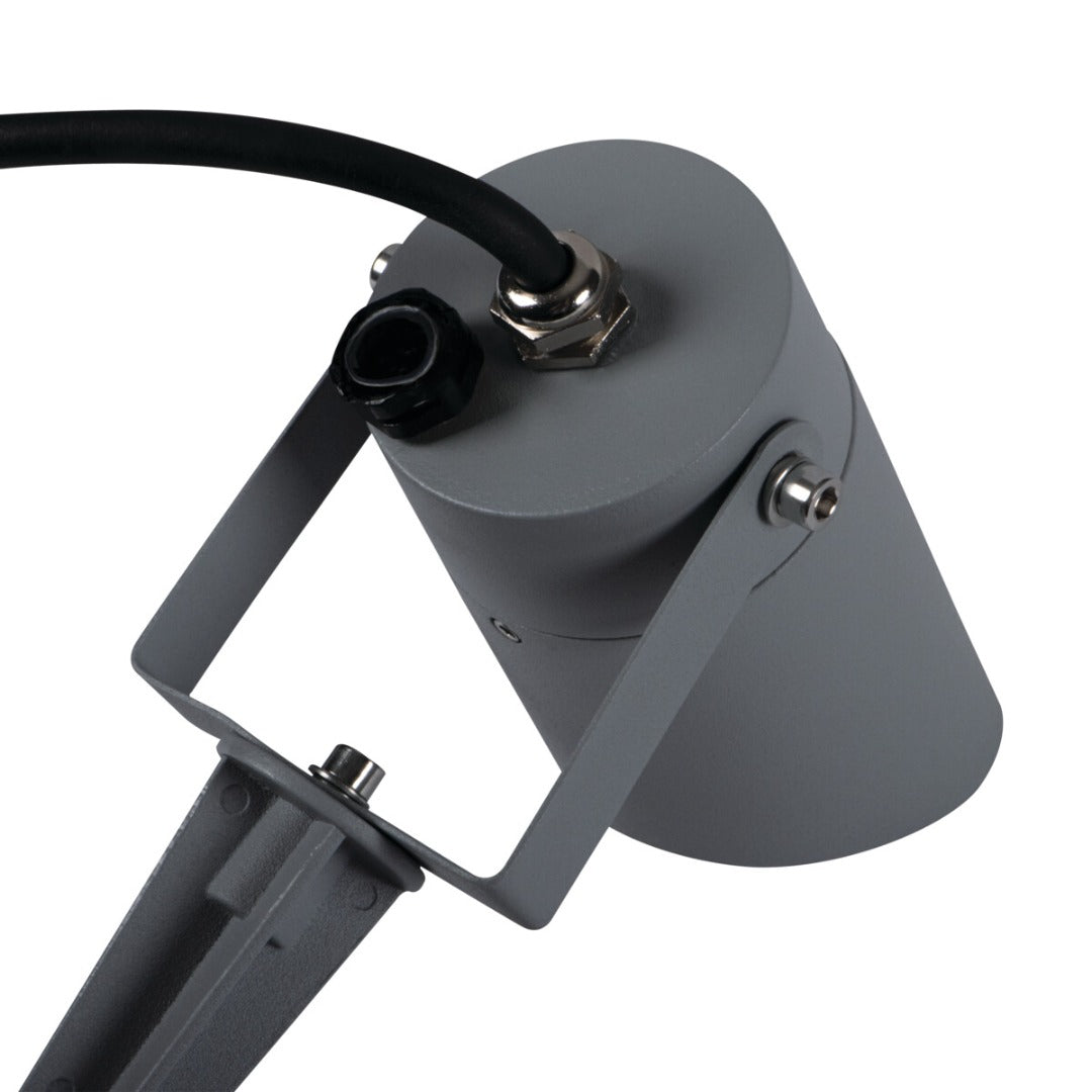 230V grondspot - GU10 fitting - 7 Watt - 350mm - Draaibaar