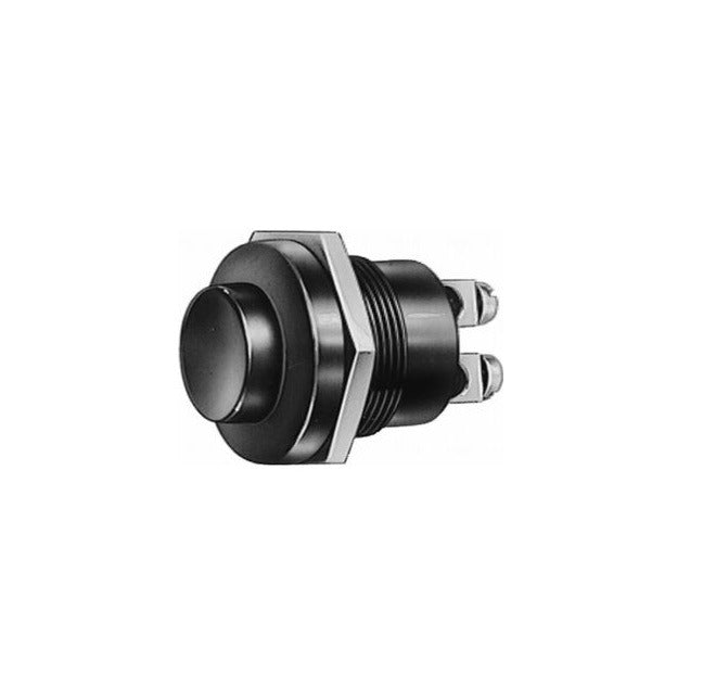 Contactschakelaar - 22mm - ON / OFF - 12V / 24V - Zwart 