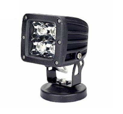LED SPOT - 12W  - 4 LED - WIT incl. 4 filters - OFF-ROAD