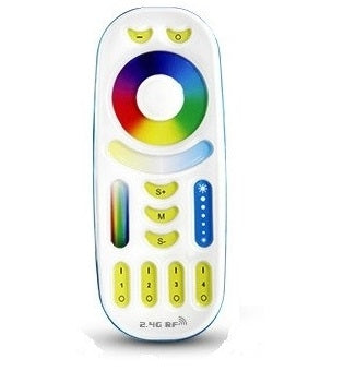 Controller RGB / WW LED afstandsbediening -  RF 2.4G 4-zone