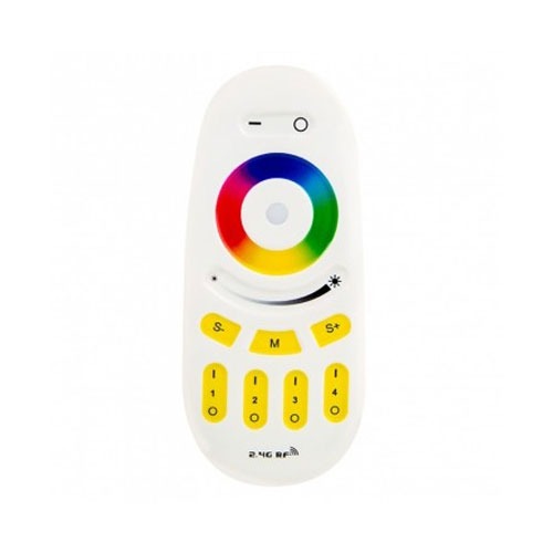 Afstandsbediening slimme verlichting - 4 groepen - RGB+ WIT