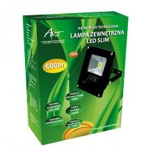 OP=OP 10W LED Schijnwerper Flat IP66 600 Lumen - Warm Wit