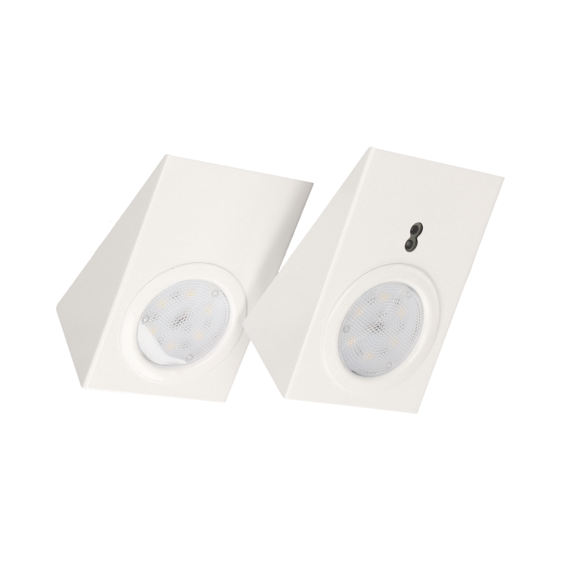 LED onderkast verlichting - Contactloze schakelaar - Neutraal wit - 2 stuks