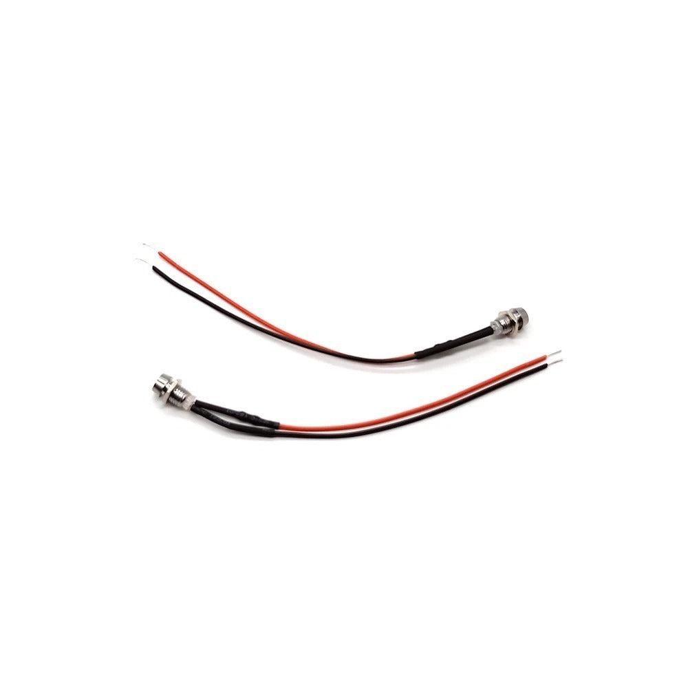 Mini LED spotverlichting - Rood - 10mm - 12/24V