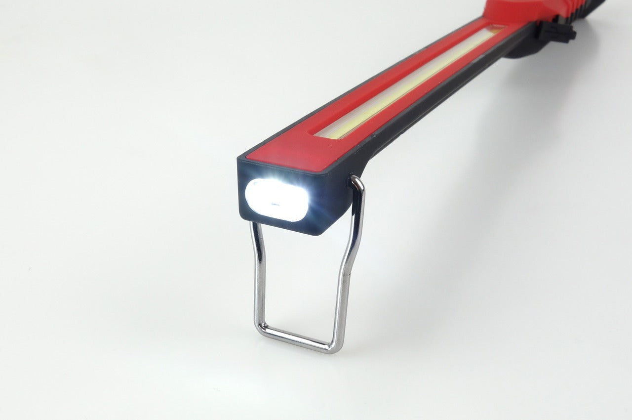 Looplamp Oplaadbaar - thuislader + autolader - 300 lumen
