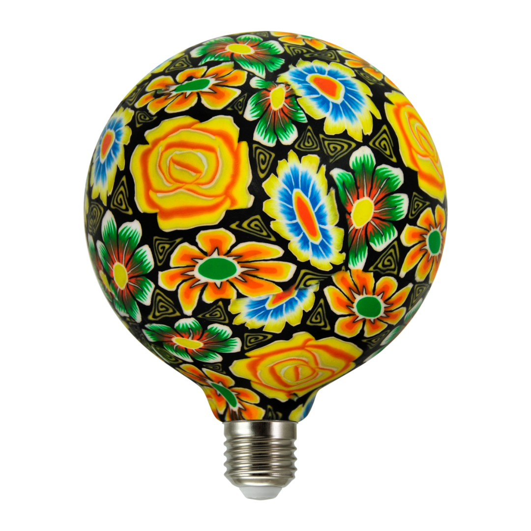 LED decoratieve E27 - vintage Flower - 4W - 100 lumen - G125