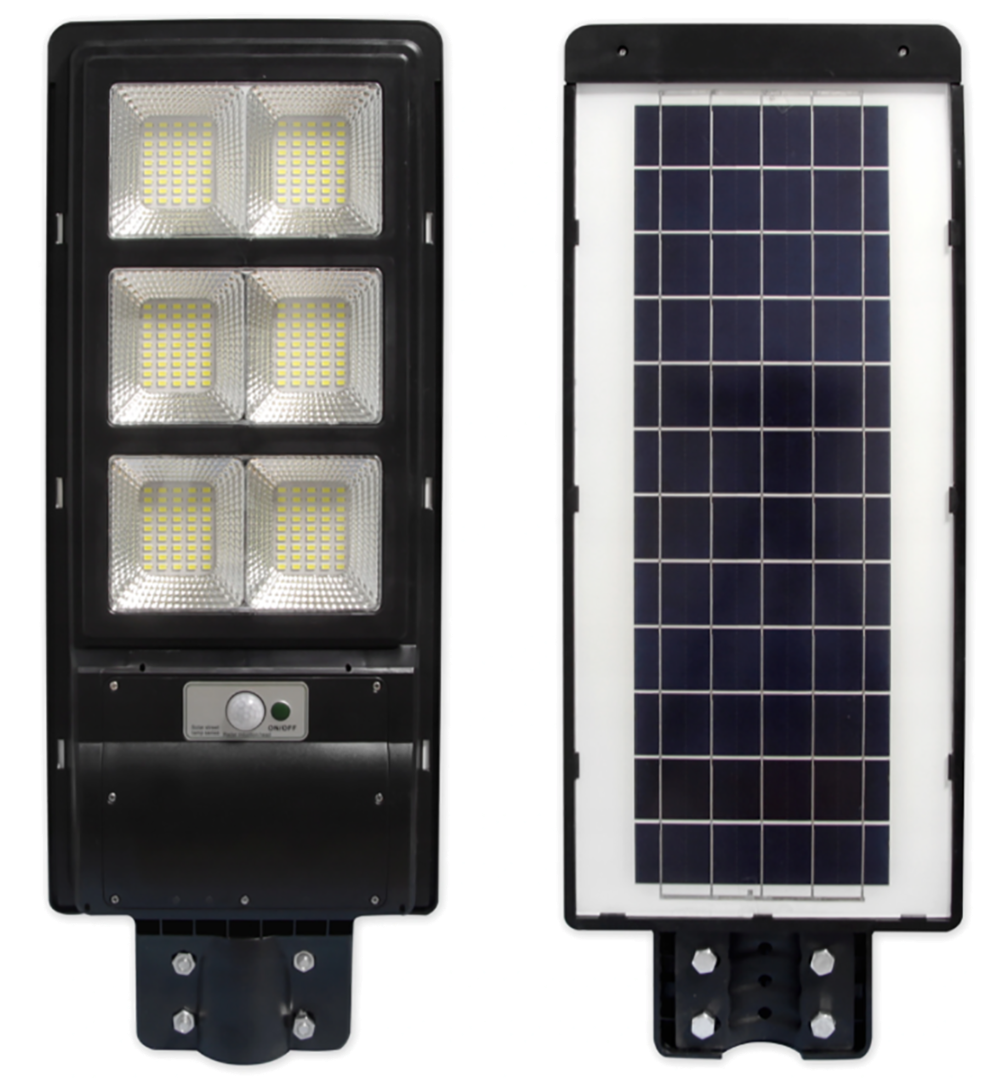 270W solar straatlantaarn - 270 LED - 6000 Lumen