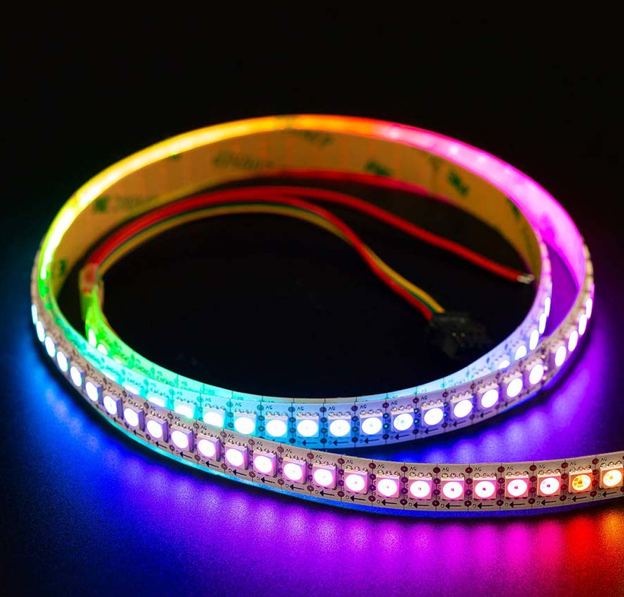 5 meter WS2811 digitale led strip - IP67 - 30Leds/m