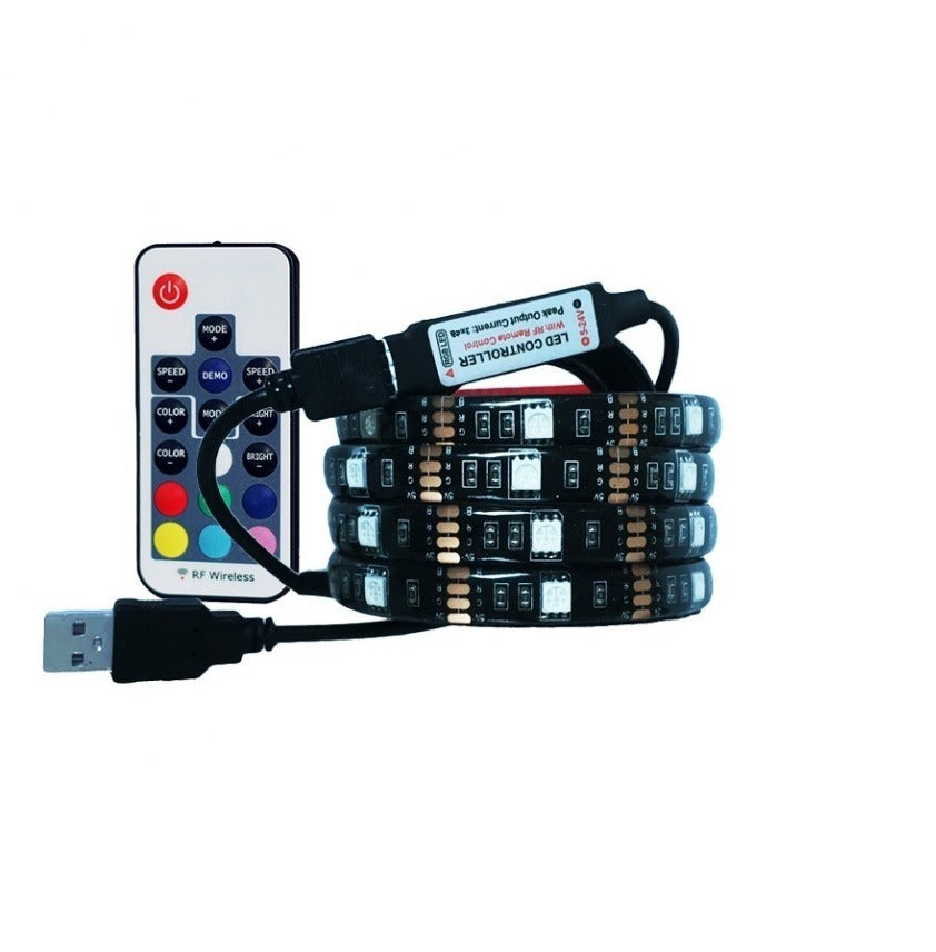 USB ledstrip - RGB - 1 meter - 30L/m + controller