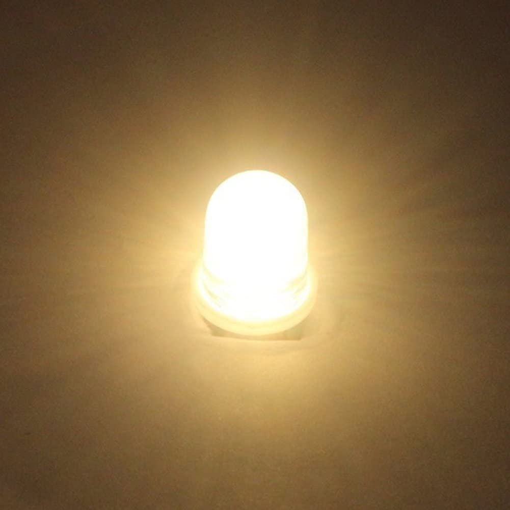 E10 LED lamp - 3V - Warm wit - Met diffuser