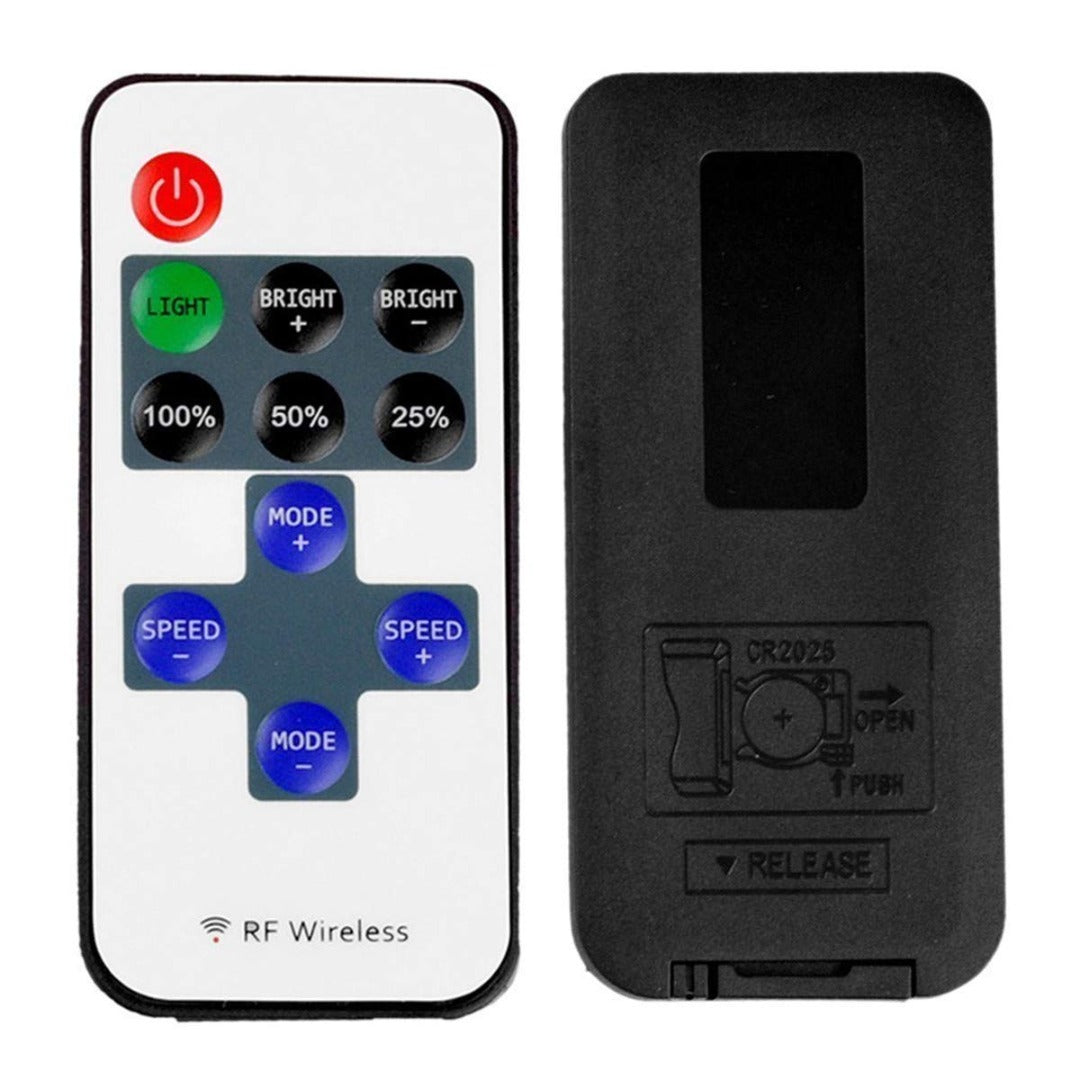 LED RF dimmer - 5 tot 24V - 2,1 x 5,5mm plug - Met afstandsbediening