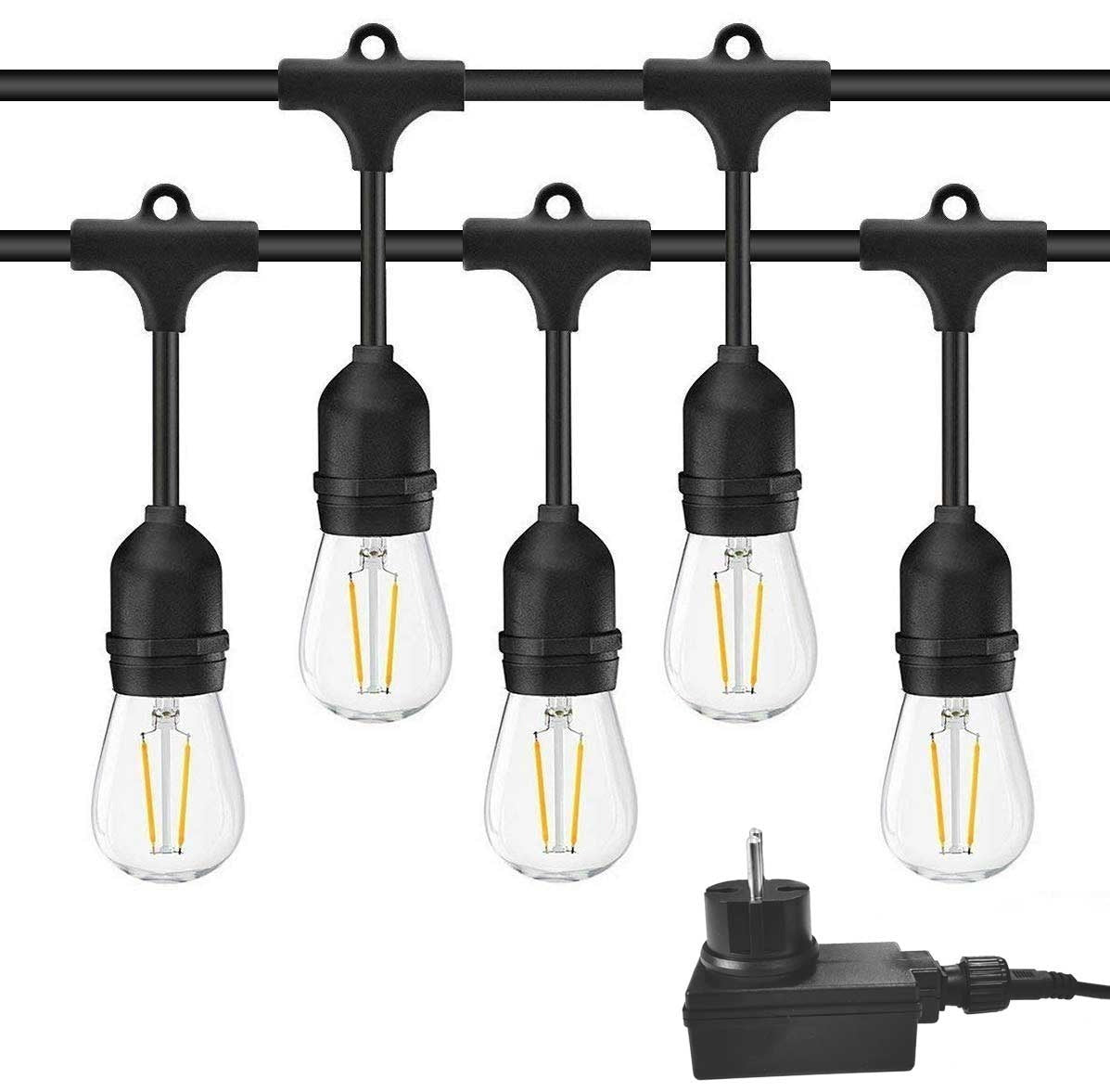 Voeding voor 12V prikkabel - Waterproof