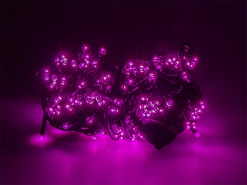 Kerstverlichting Paars 16 Meter 300 LEDs - 8 Standen