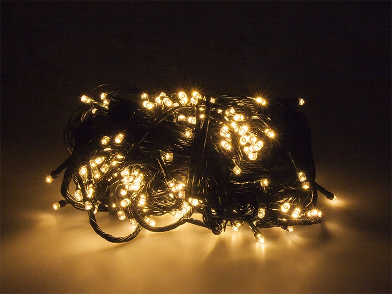 Kerstverlichting Warm Wit 22 Meter 300 LEDs - 8 Standen