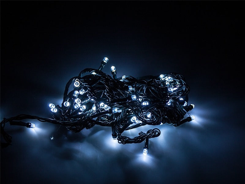 LED Kerstboom Twinkle verlichting - 100 LED - Koud wit