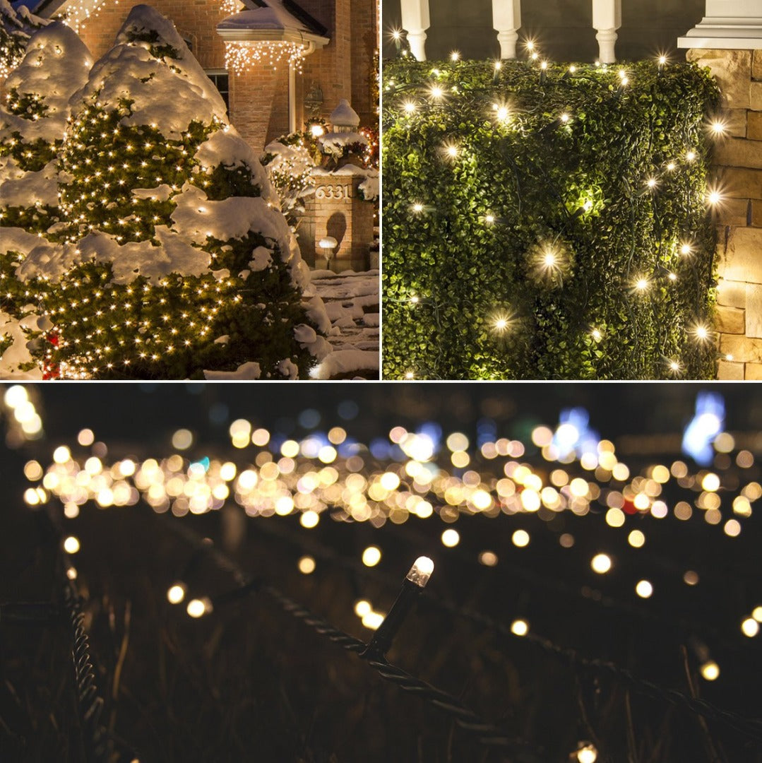 LED lichtketting kerst - 25 meter - warm wit - 360 leds