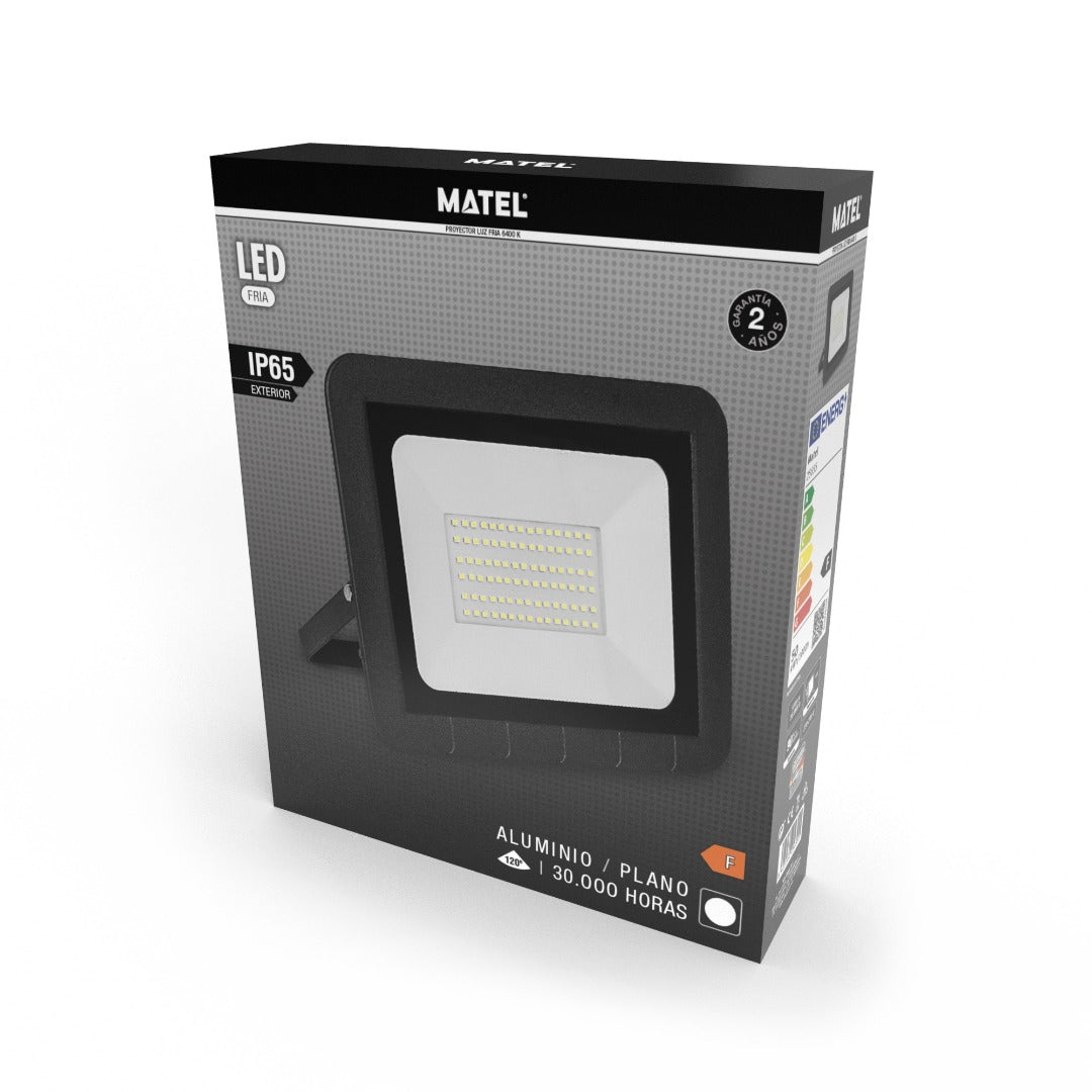 150W LED schijnwerper - Koud Wit - IP65