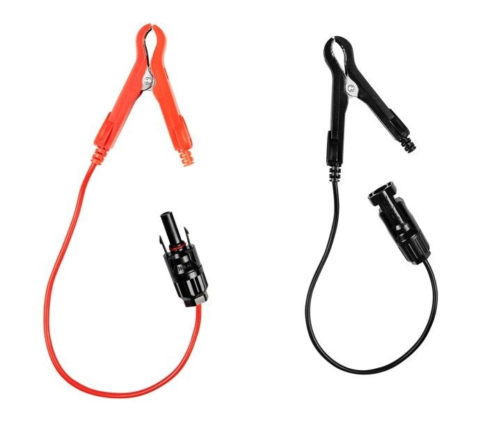 Krokodillenbek laadkabel - MC4 connector - Male + female