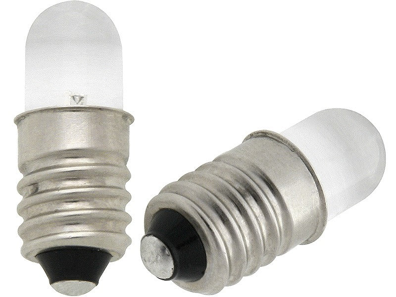 E10 LED lamp - 12V - Neutraal wit
