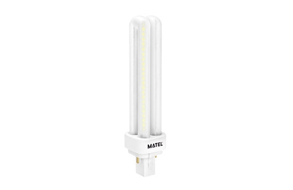LED lamp G24 9W 880 Lumen 4000K - Matel