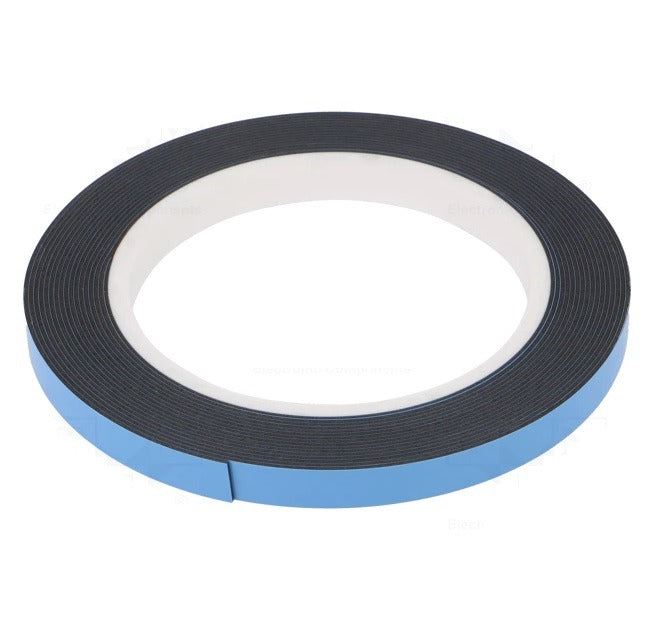 Dubbelzijdig tape voor LED strips - 9mm breed - 5 meter - PE-schuim
