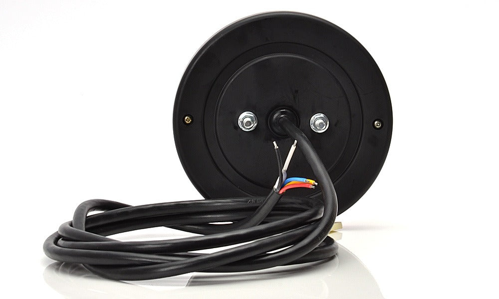 LED Achterlichtcombinatie - rond 13cm / 2,5cm - ECE markering - rem & Richtingaanwijzer